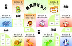 多彩儿童教育素材海报