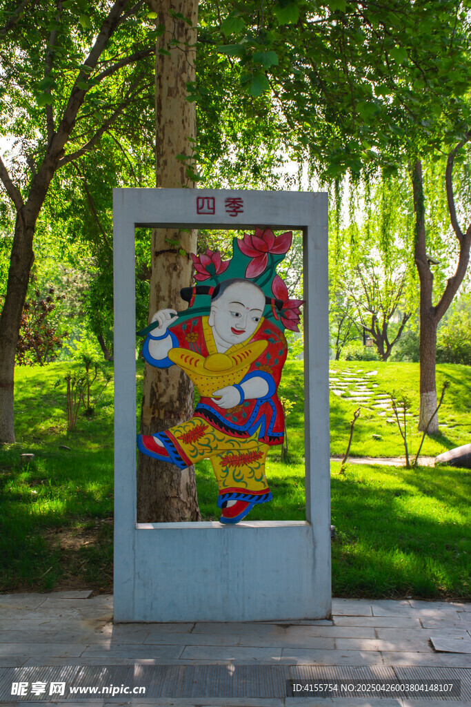 传统年画装饰画作展示