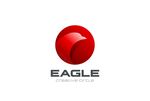 红色EAGLE标志设计
