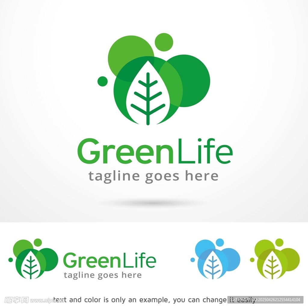 GreenLife环保标志设计