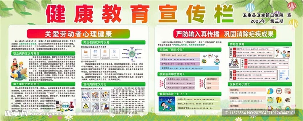 健康教育宣传栏