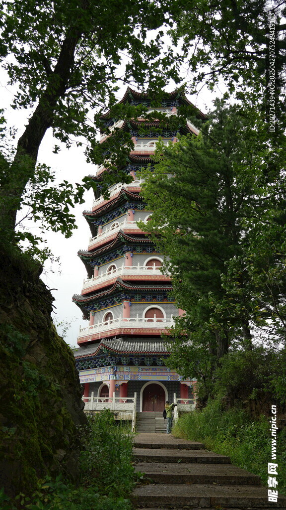多层古塔