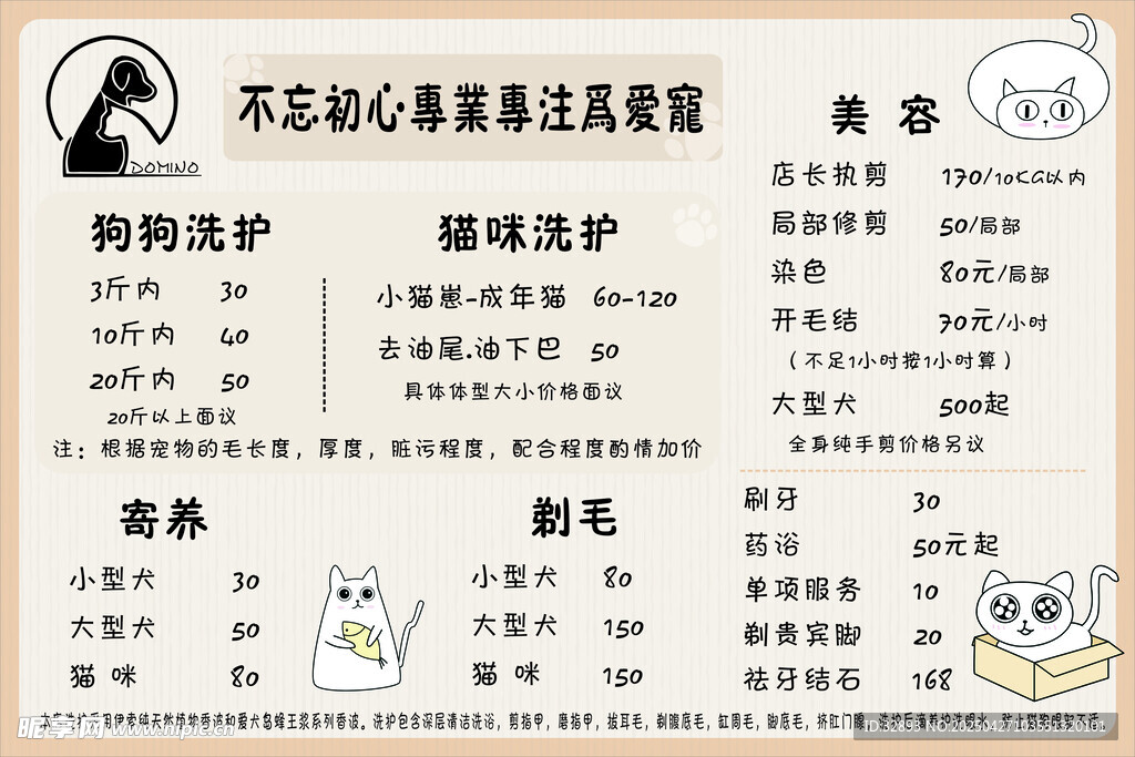 宠物护理小贴士