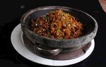 石锅猪肝炒饭