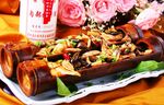 竹筒野山菌