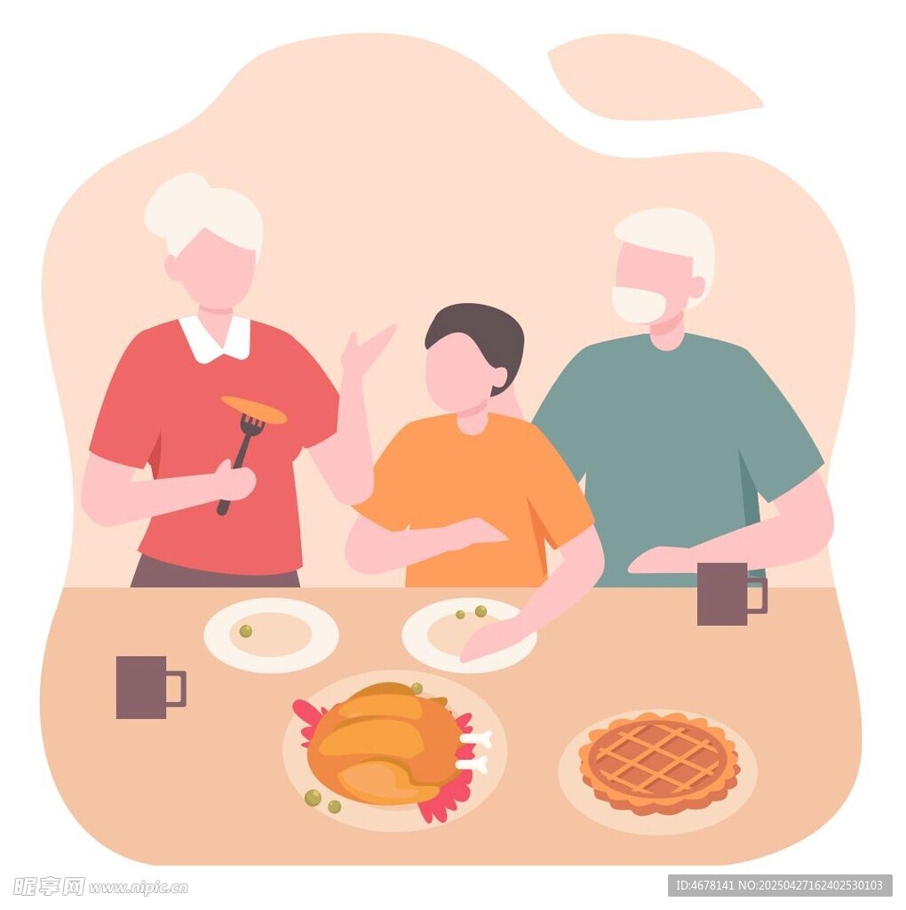 三代同堂享丰盛美食