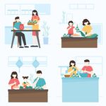 端午包粽子