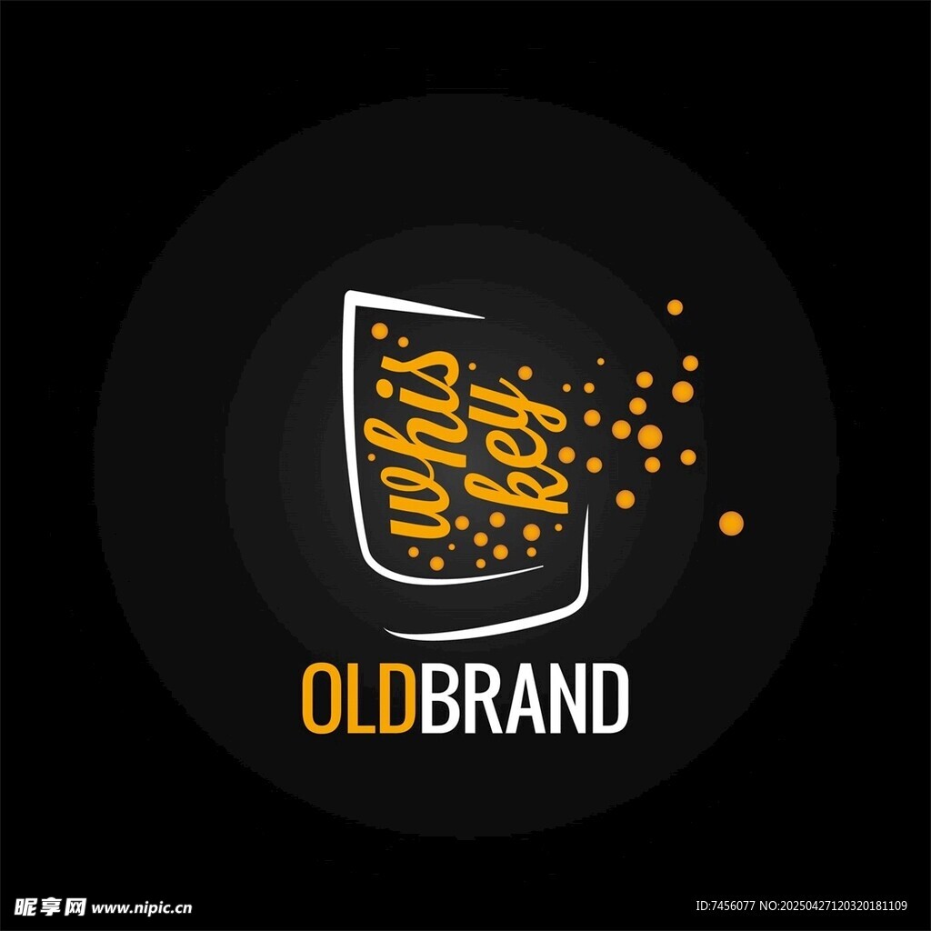 复古风格OLD BRAND标志