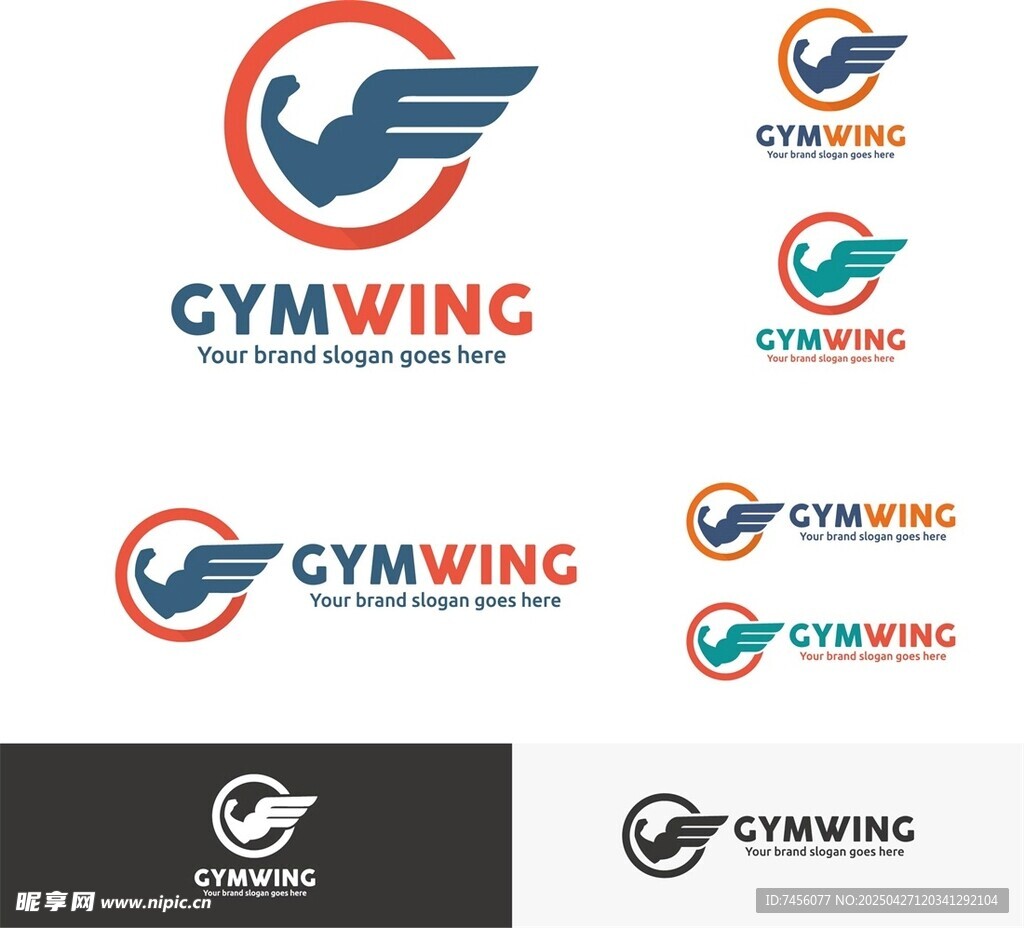 CYMWING品牌标志设计