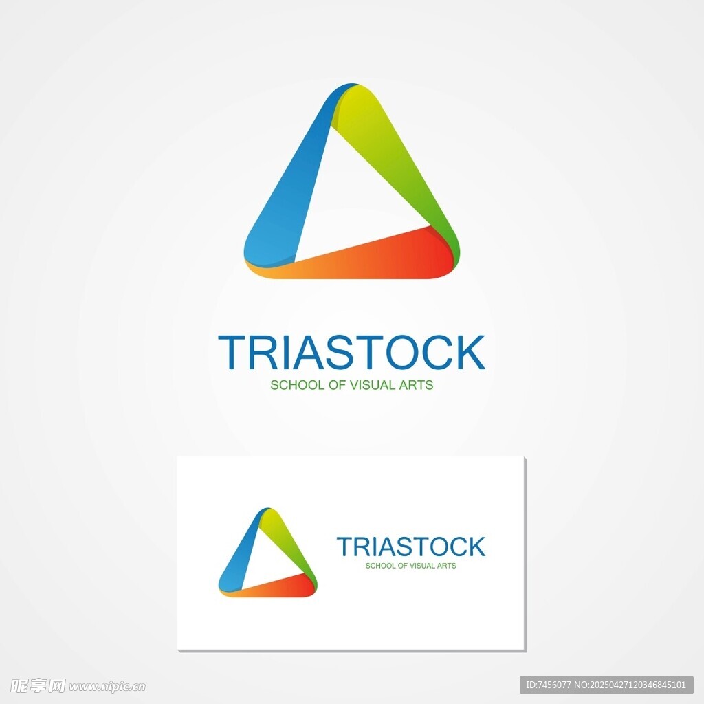 Triastock标志设计