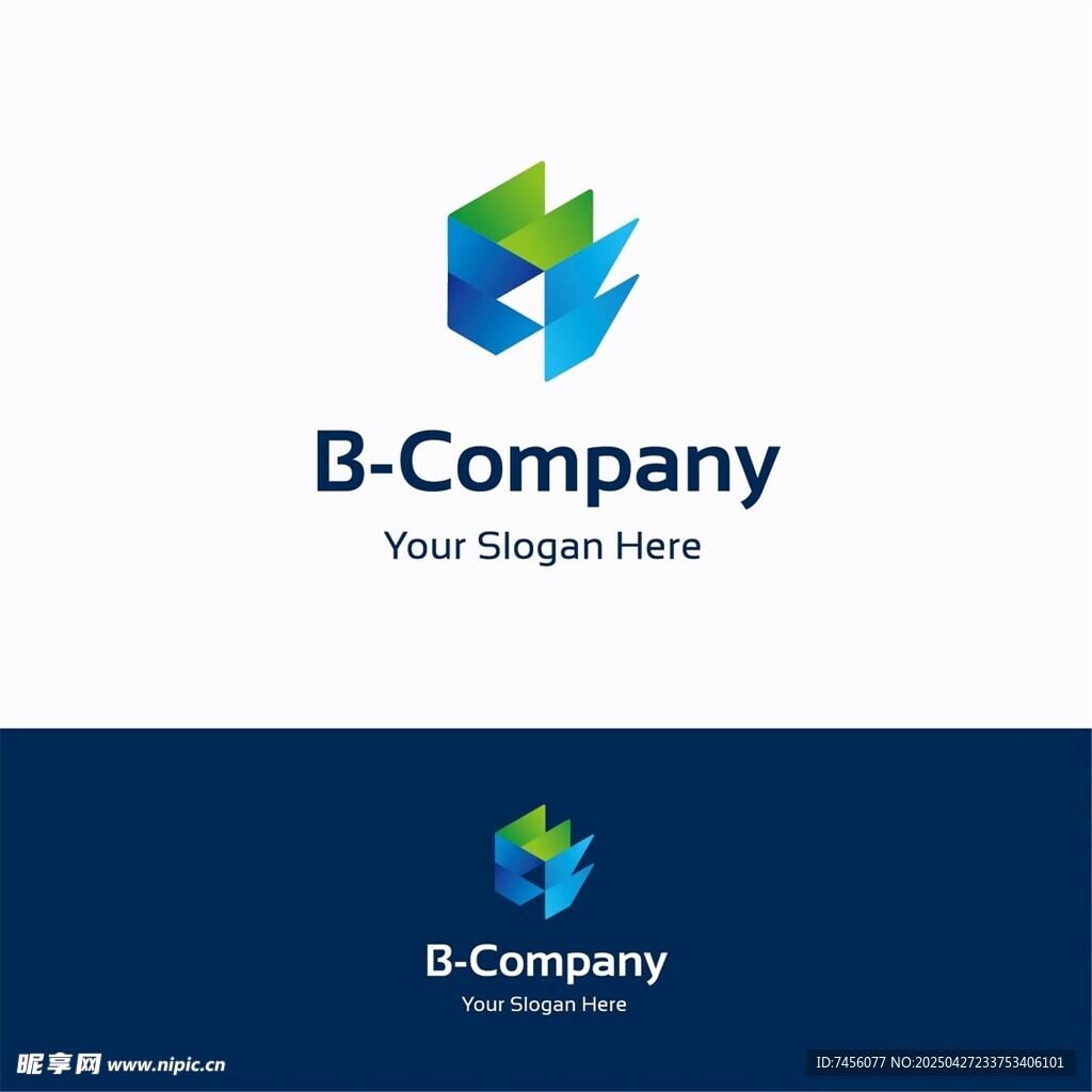 B公司创意标志设计