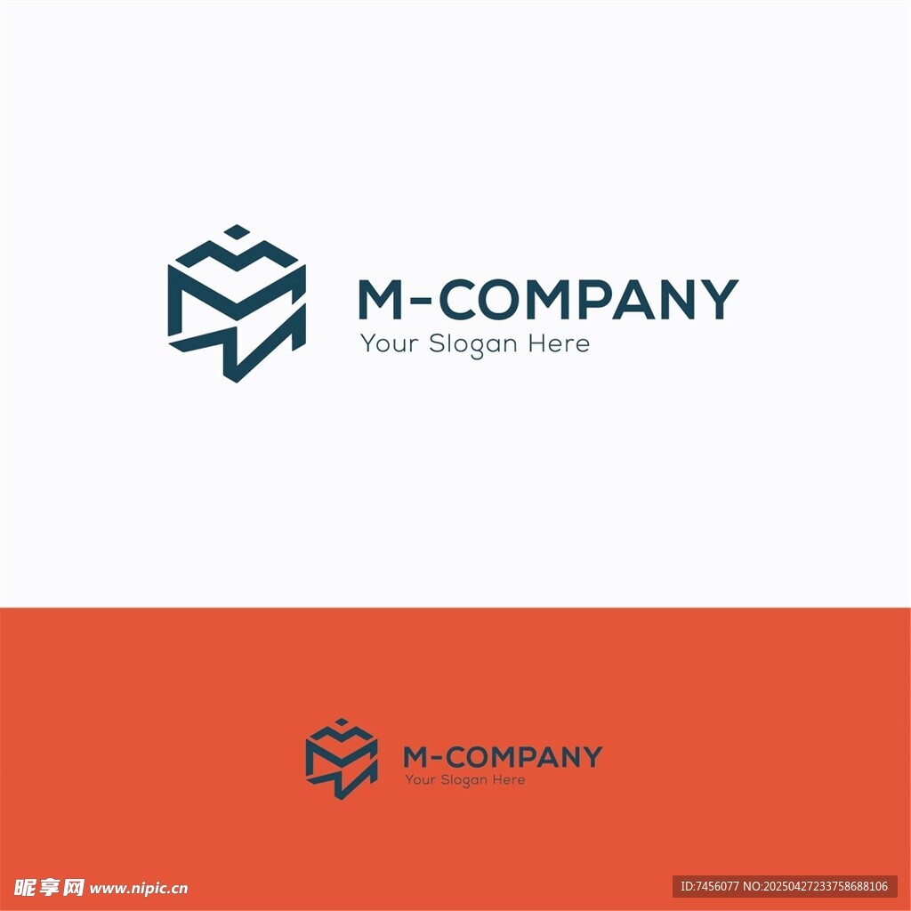 M公司标志设计