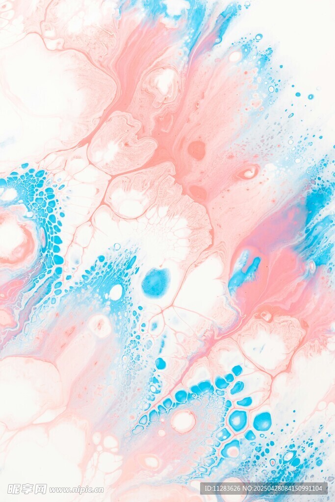 梦幻水彩抽象背景图案