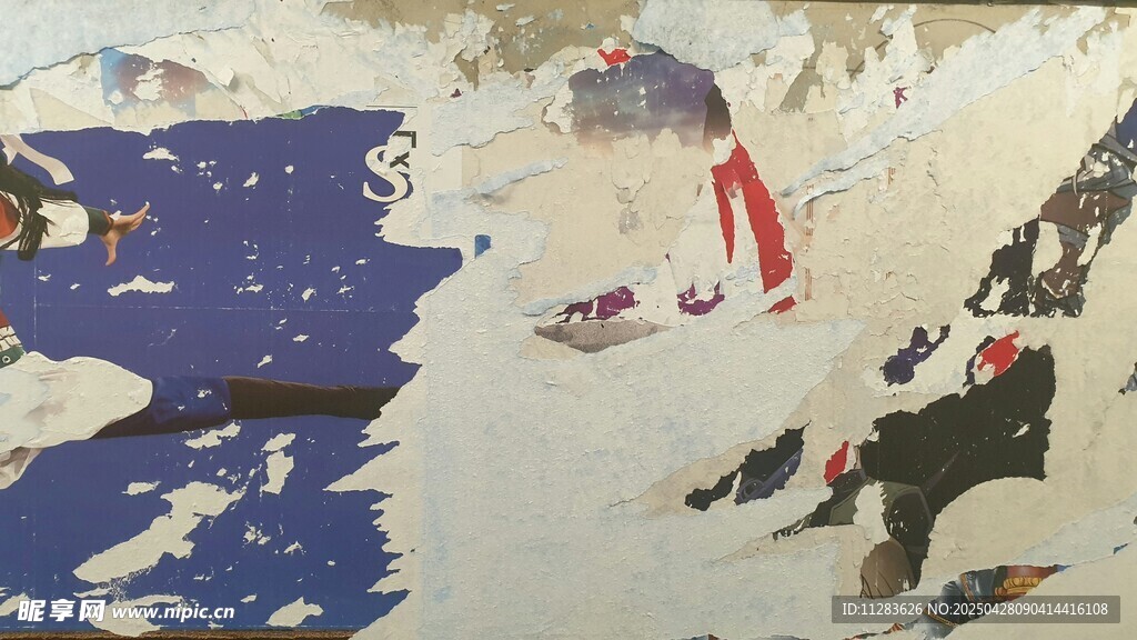 抽象艺术画作展示