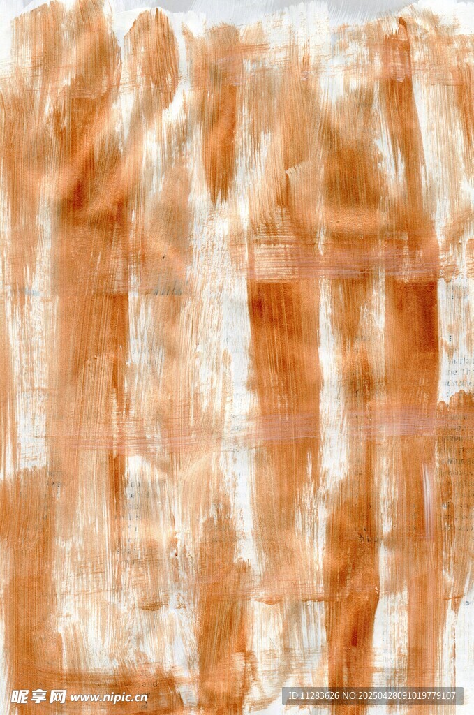 抽象橙色纹理艺术画作