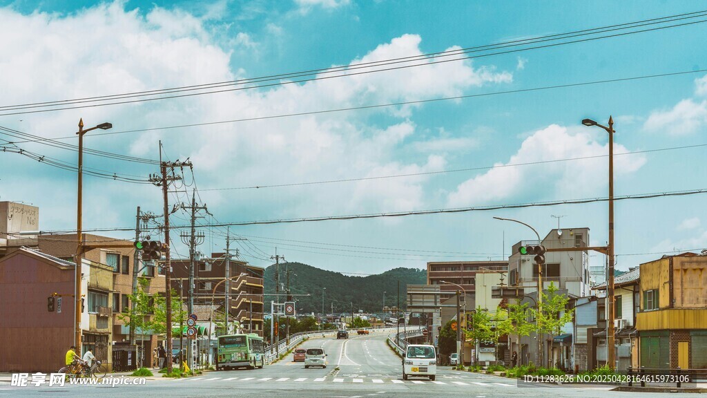 日式街道风景