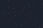 深邃夜空繁星点点