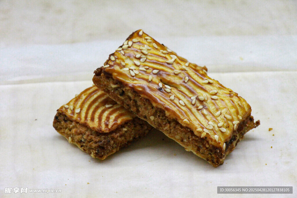 美味千层酥糕点特写