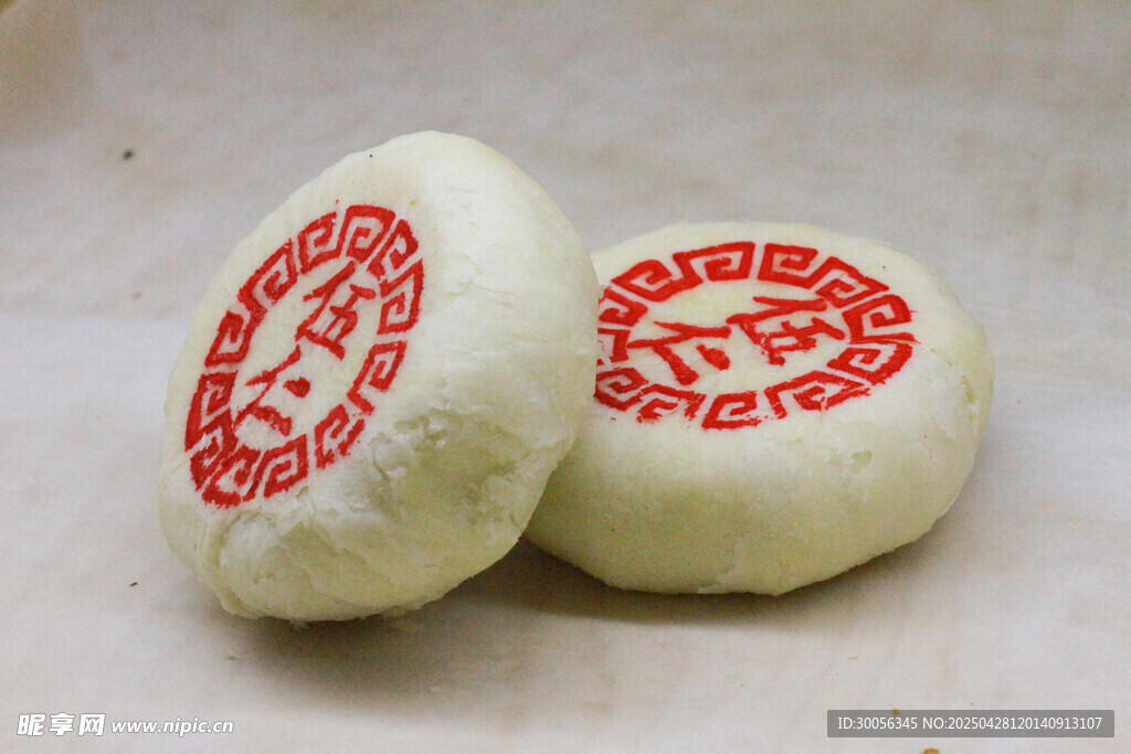 天津老式白皮五仁酥饼