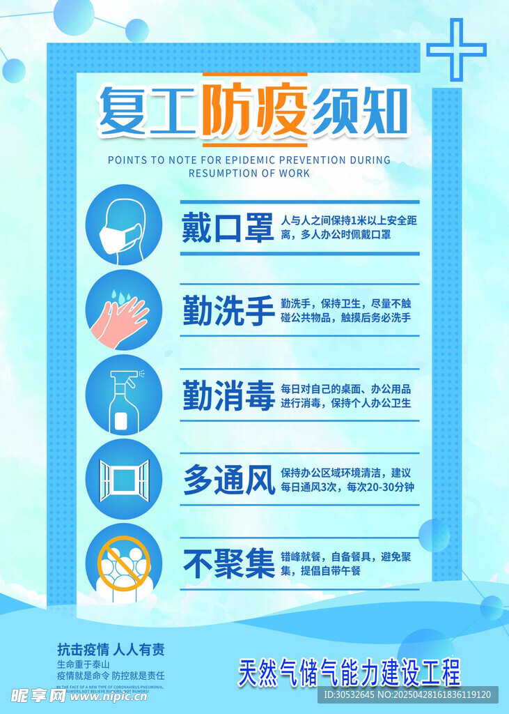 复工须知