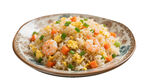 虾仁炒饭美味诱人