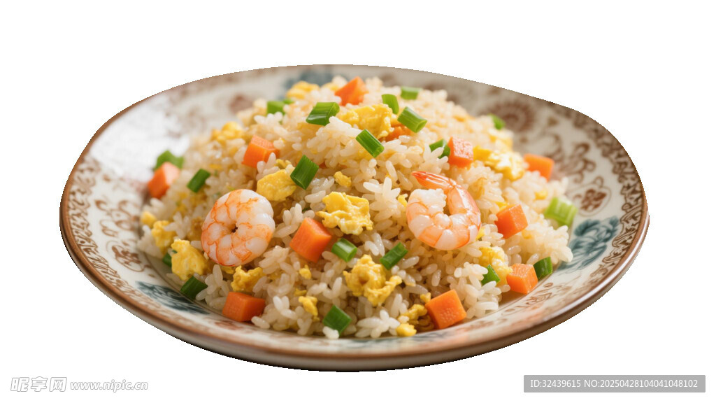 虾仁炒饭美味诱人