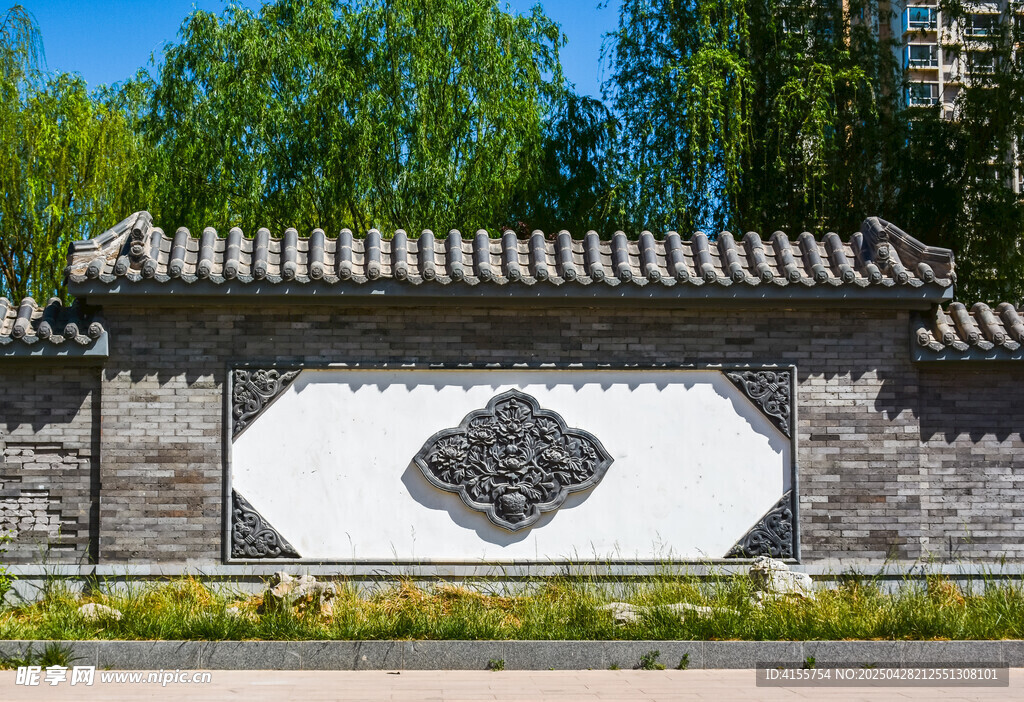 中式影壁墙 尽显古典韵味