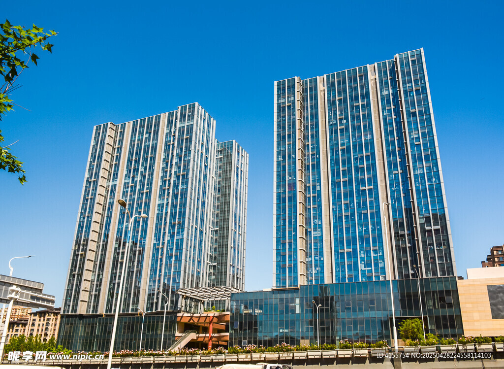 现代高层城市建筑景观