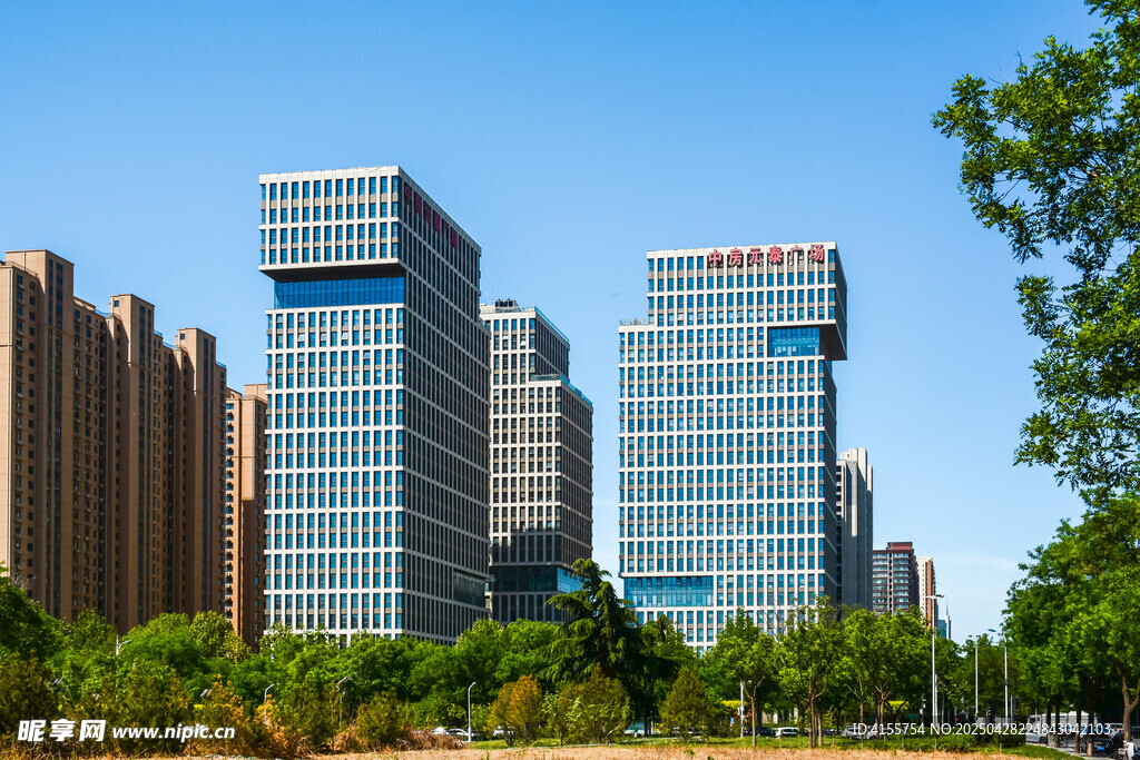 现代都市高楼景观