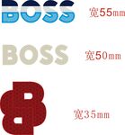 不同尺寸BOSS标识展示
