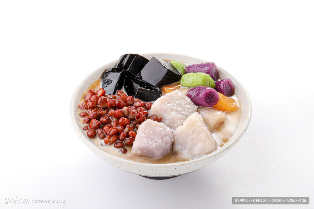 红豆芋圆烧仙草