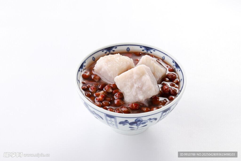 传统碗装红豆芋泥甜品