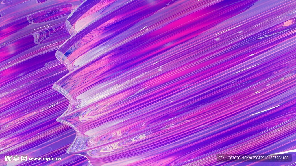 梦幻紫粉抽象笔触纹理