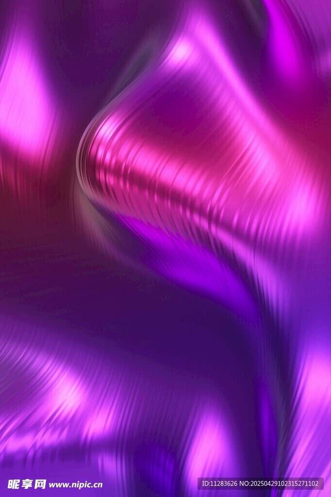 梦幻紫色流动光影纹理