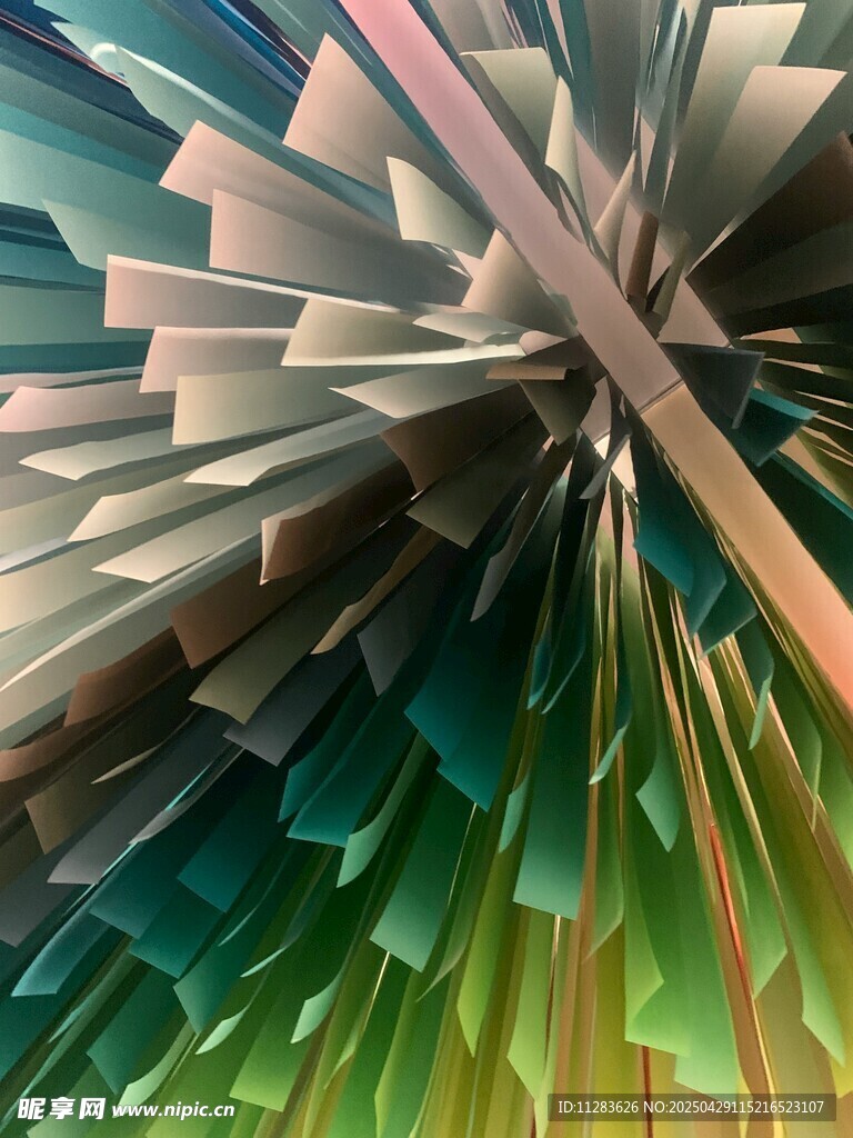 绚丽几何抽象艺术图案