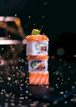 三层寿司创意摆盘