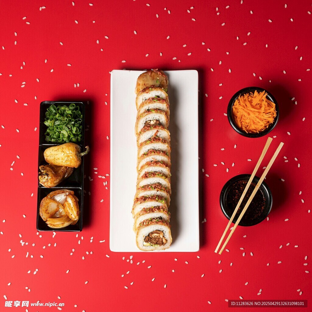 美味寿司套餐展示