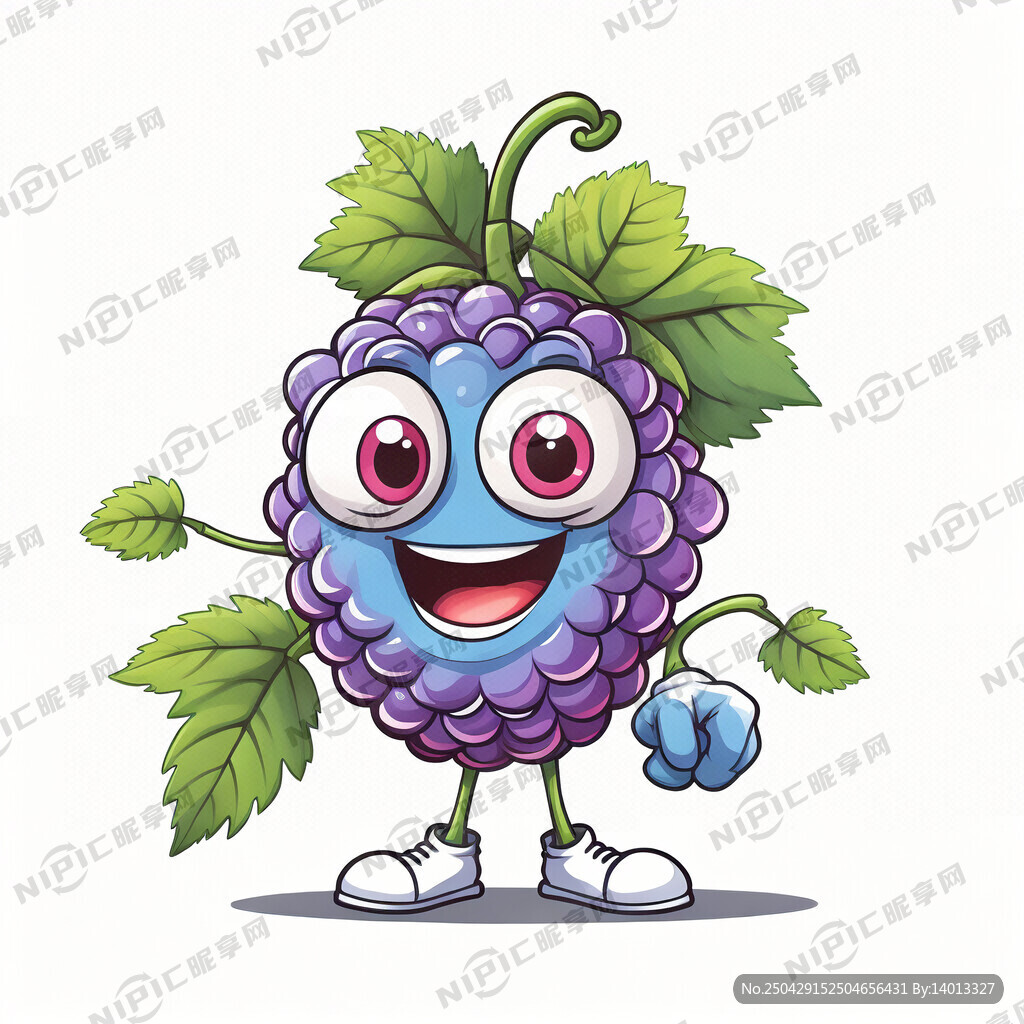 用卡通的风格的手法画一个拟人化