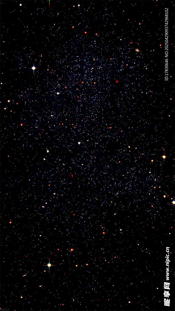 璀璨星空夜景