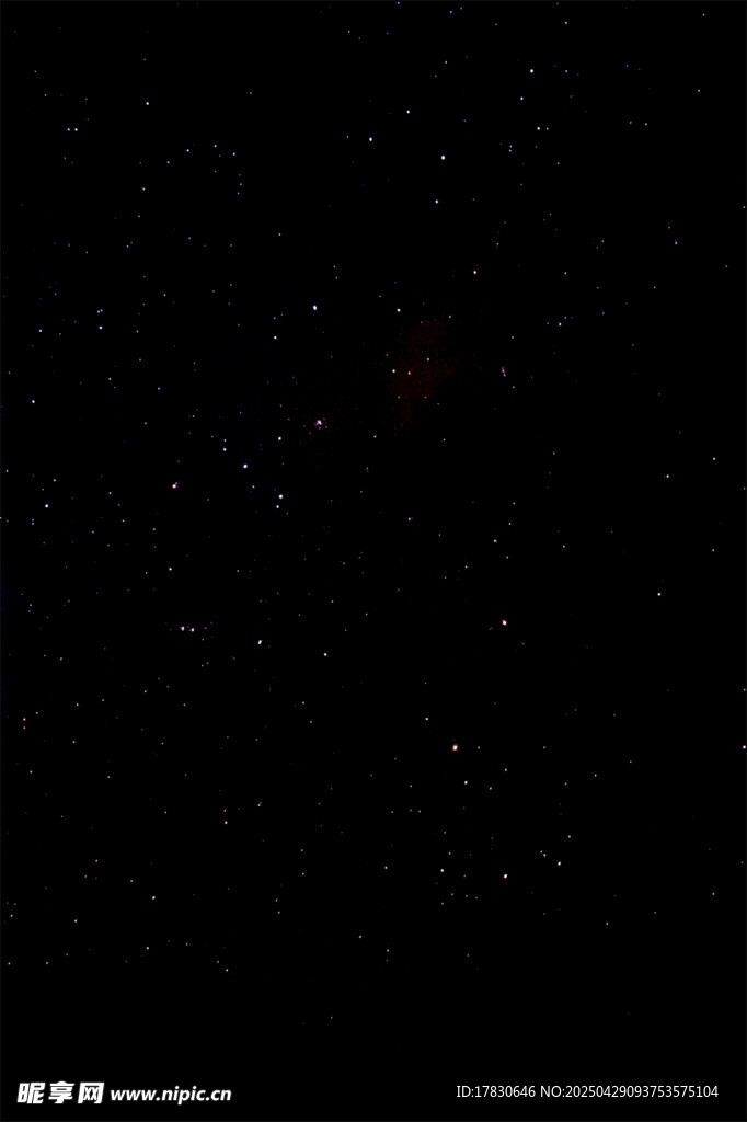 黑色背景中的闪烁元素