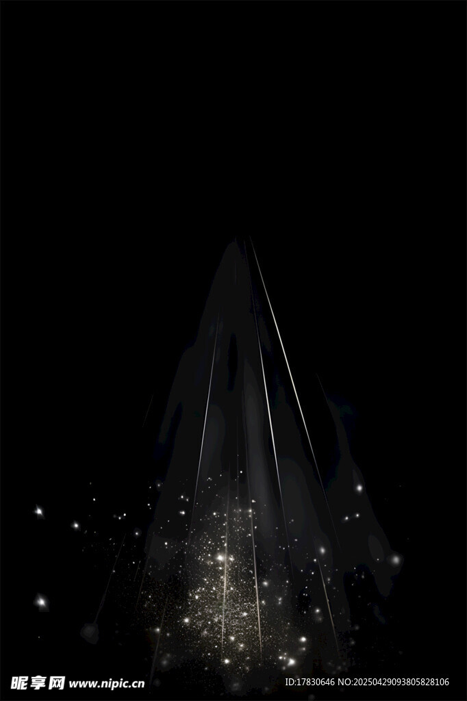 夜空中绚烂的烟火绽放
