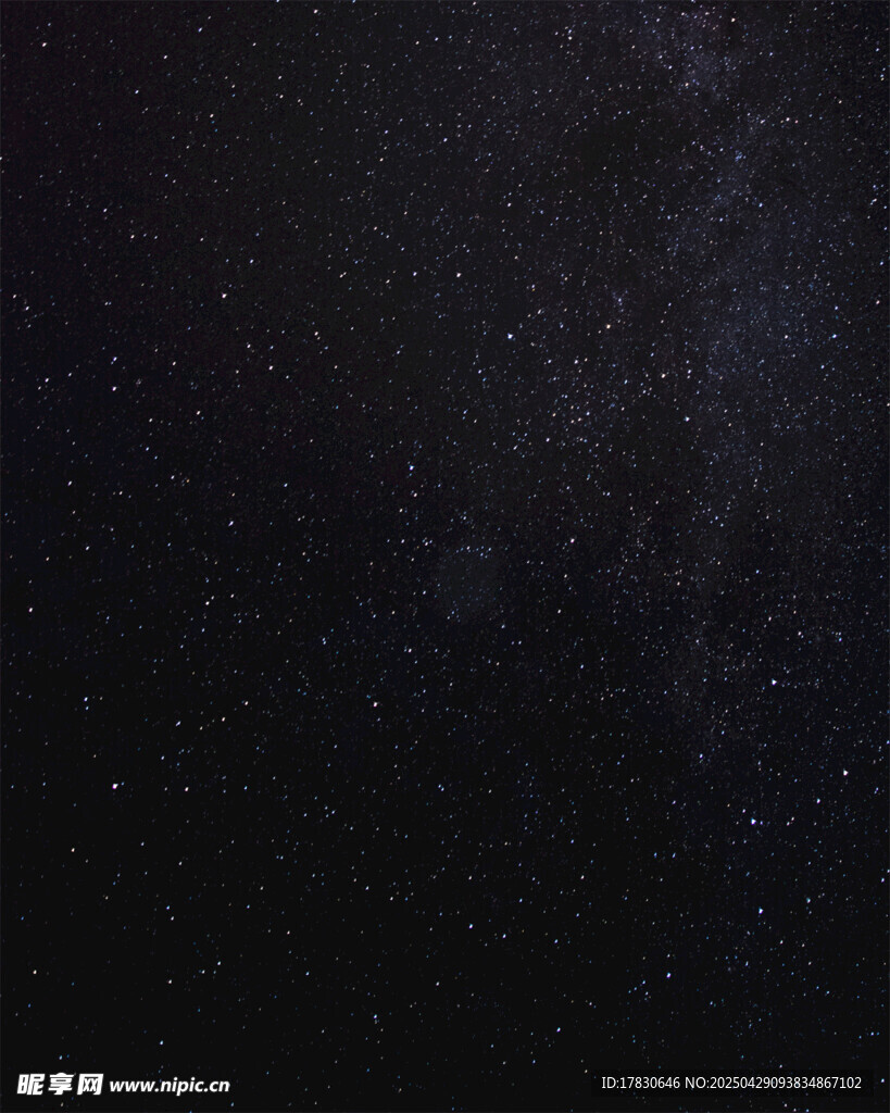 璀璨星空夜景