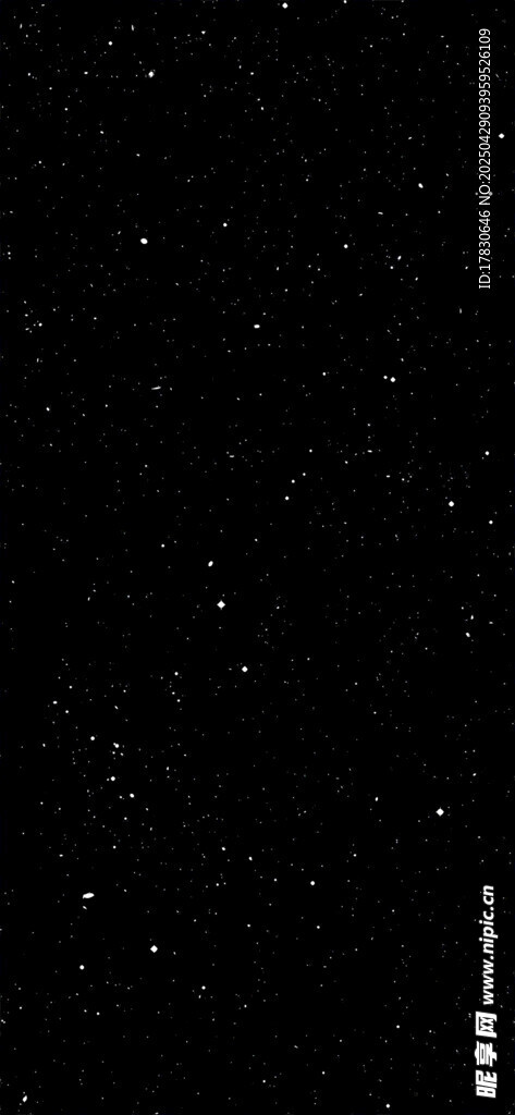 璀璨星空夜景