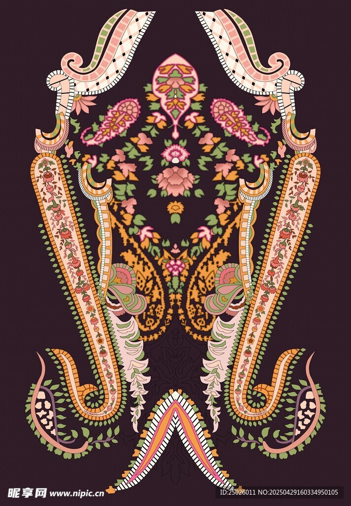 几何花