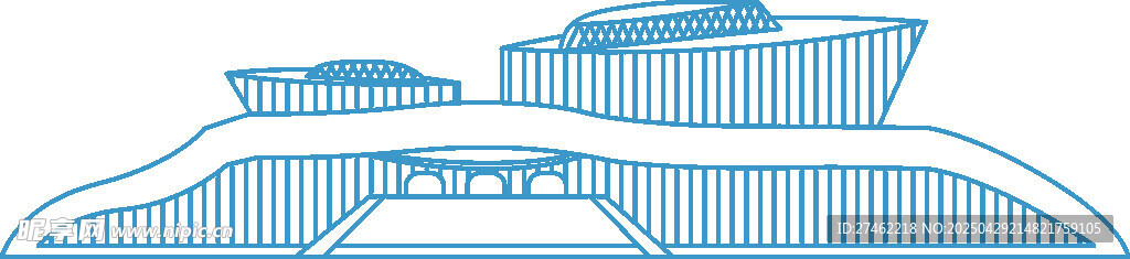现代风格建筑外观设计图