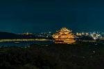 杭州城隍阁夜景