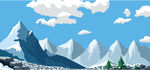 雪山