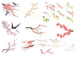 插画花素材