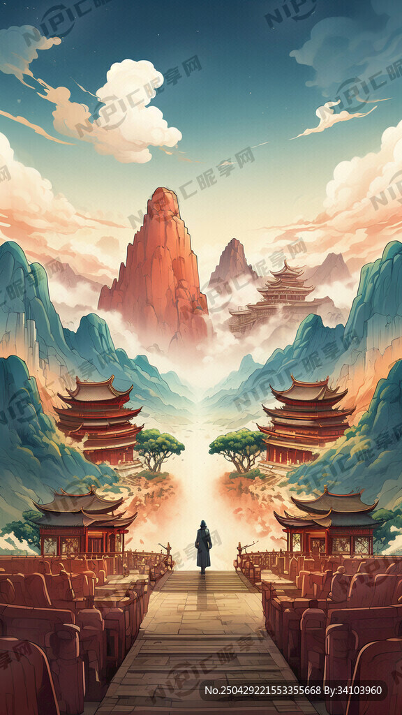 话剧海报背景图