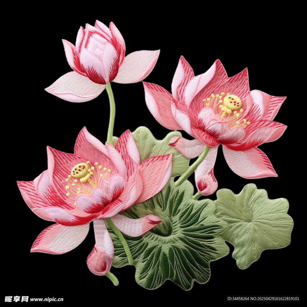 荷花素材